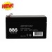 BBS Power VRLA AGM battery 6V 4.5Ah 